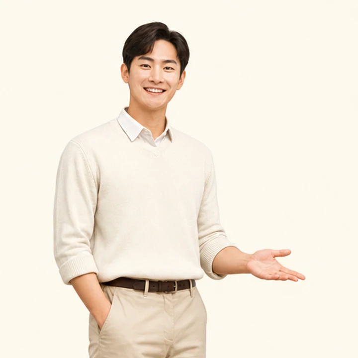 스포티지 중고차 장기렌트 상담 신청을 안내하는 담당자